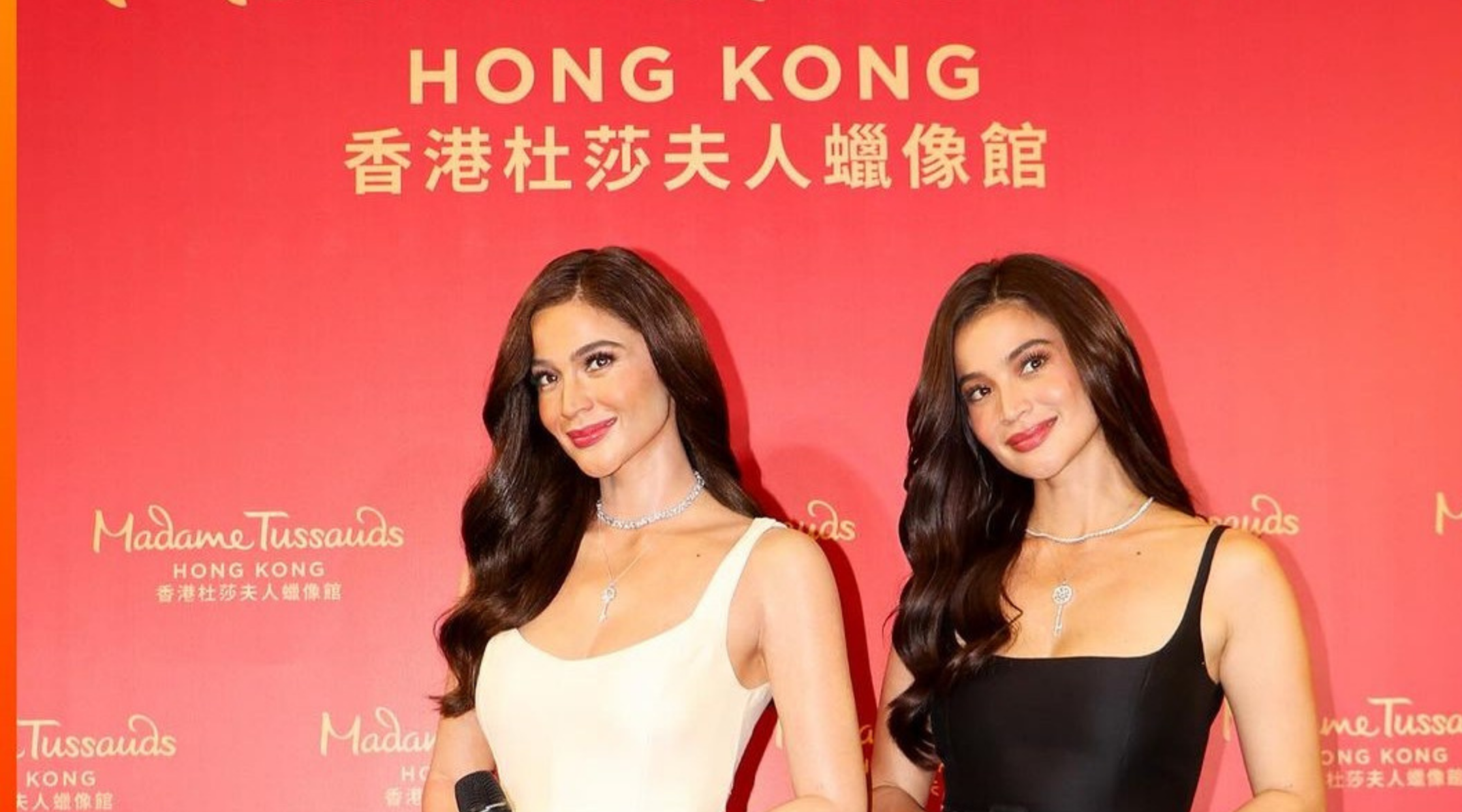 Anne Curtis and her wax figure