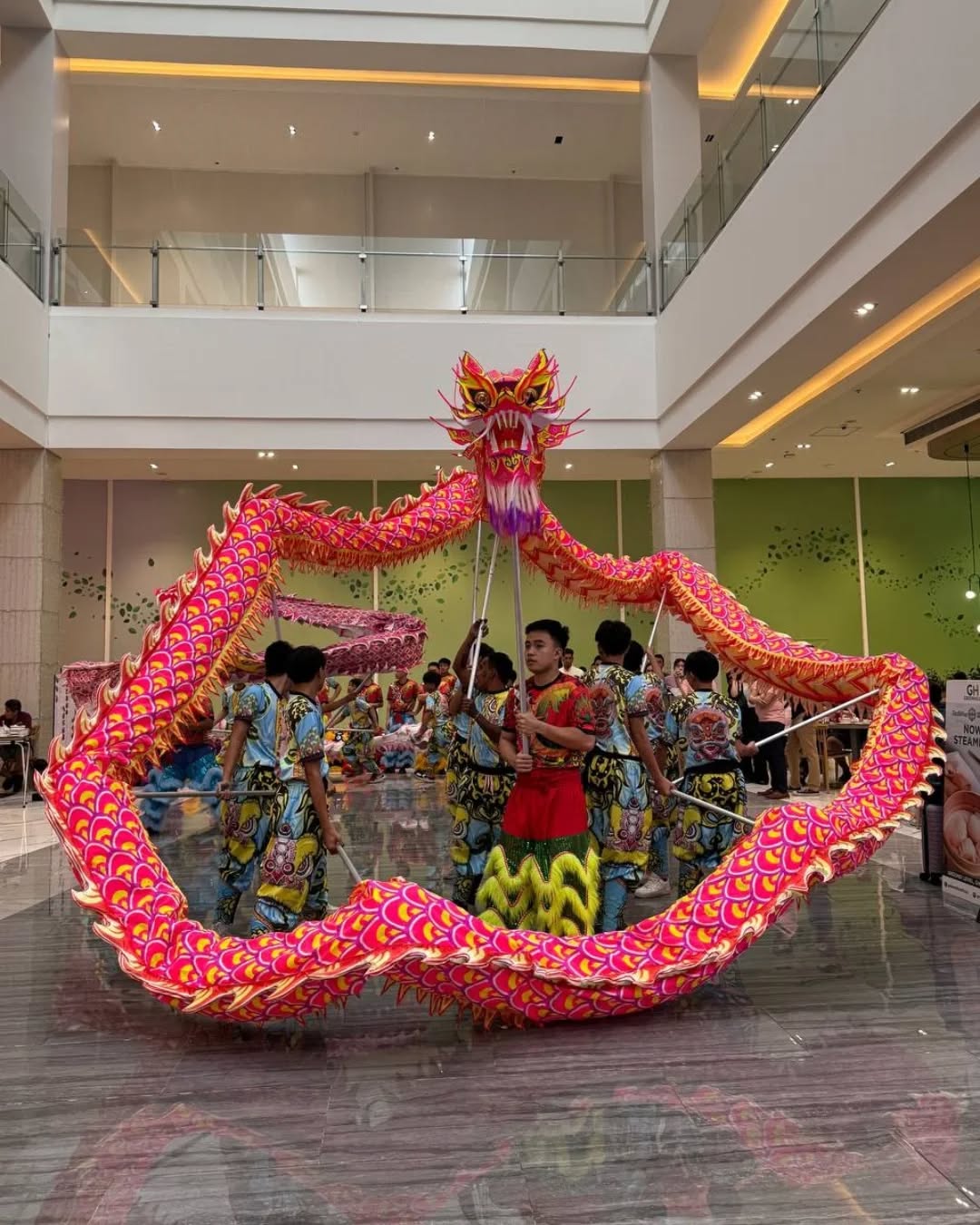 Chinese New Year 2025 Dragon Dance at Greenhills Mall