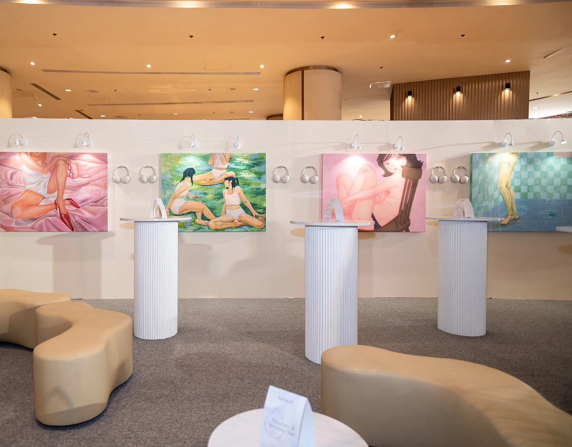 A tribute to the feminine, Lactacyd hosts a display—the Museum of Speaking Skin—and showcases the many vibrant experiences of womanhood